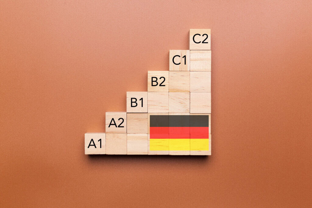 German language levels from A1-C2